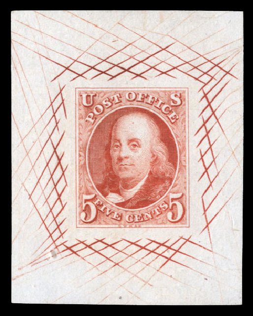 Costs of US Stamps Scott Catalog #1: 5c 1847 Franklin. Cherrystone Auctions, Mar 2010, Sale 201003, Lot 8