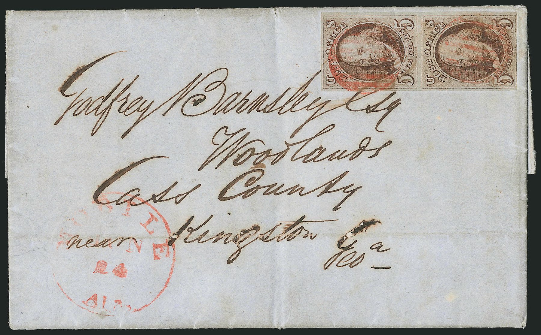 Cost of US Stamp Scott 1 - 5c 1847 Franklin. Robert Siegel Auction Galleries, Jun 2015, Sale 1105, Lot 2511