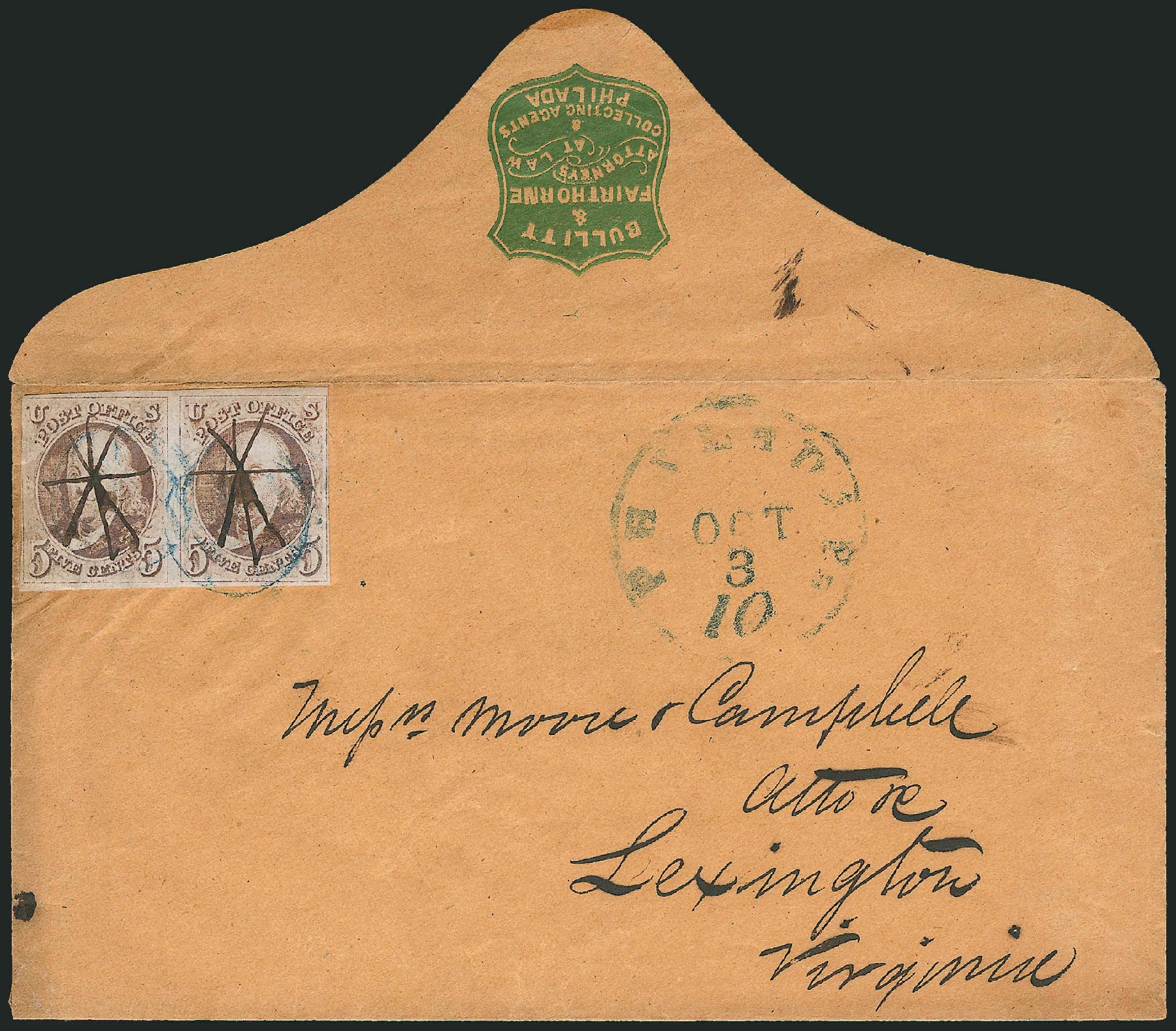 Values of US Stamp Scott Cat. # 1 - 1847 5c Franklin. Robert Siegel Auction Galleries, Apr 2012, Sale 1023, Lot 2433