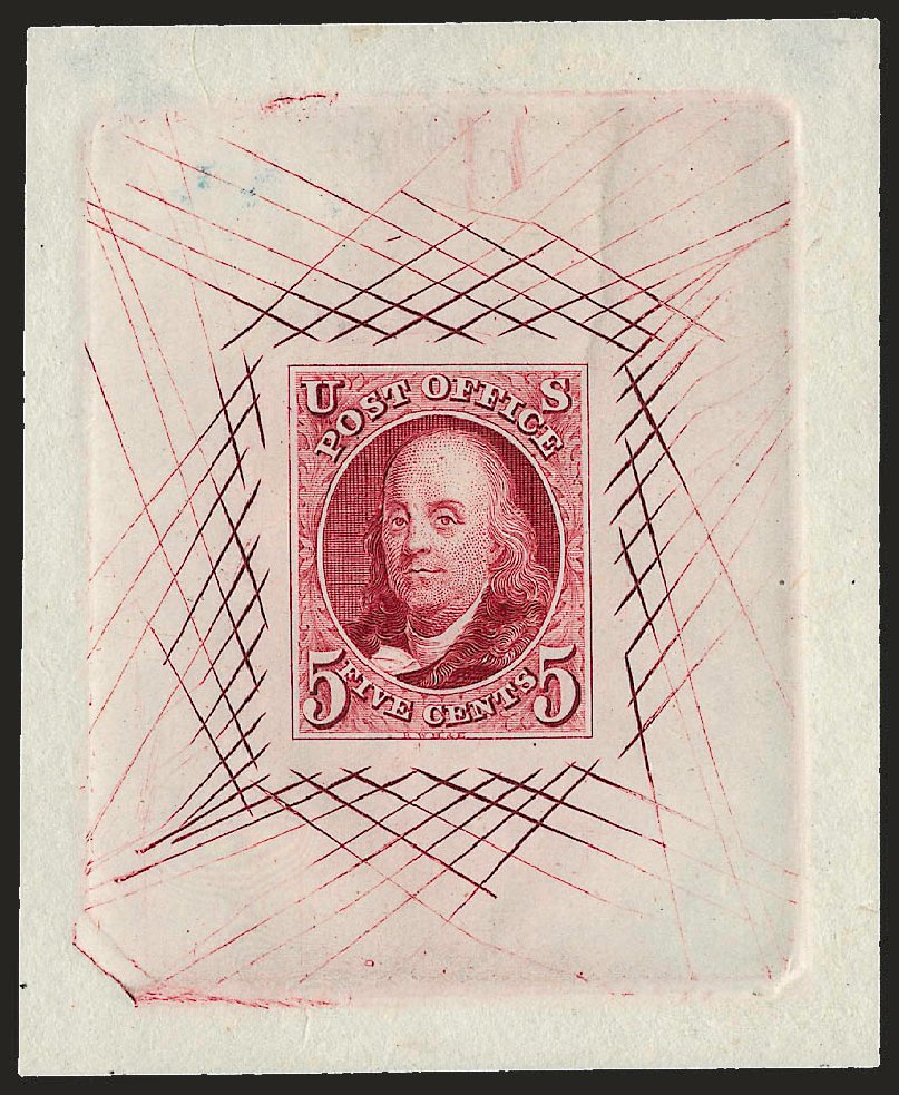Value of US Stamps Scott Catalogue # 1 - 5c 1847 Franklin. Robert Siegel Auction Galleries, Dec 2008, Sale 967, Lot 4003