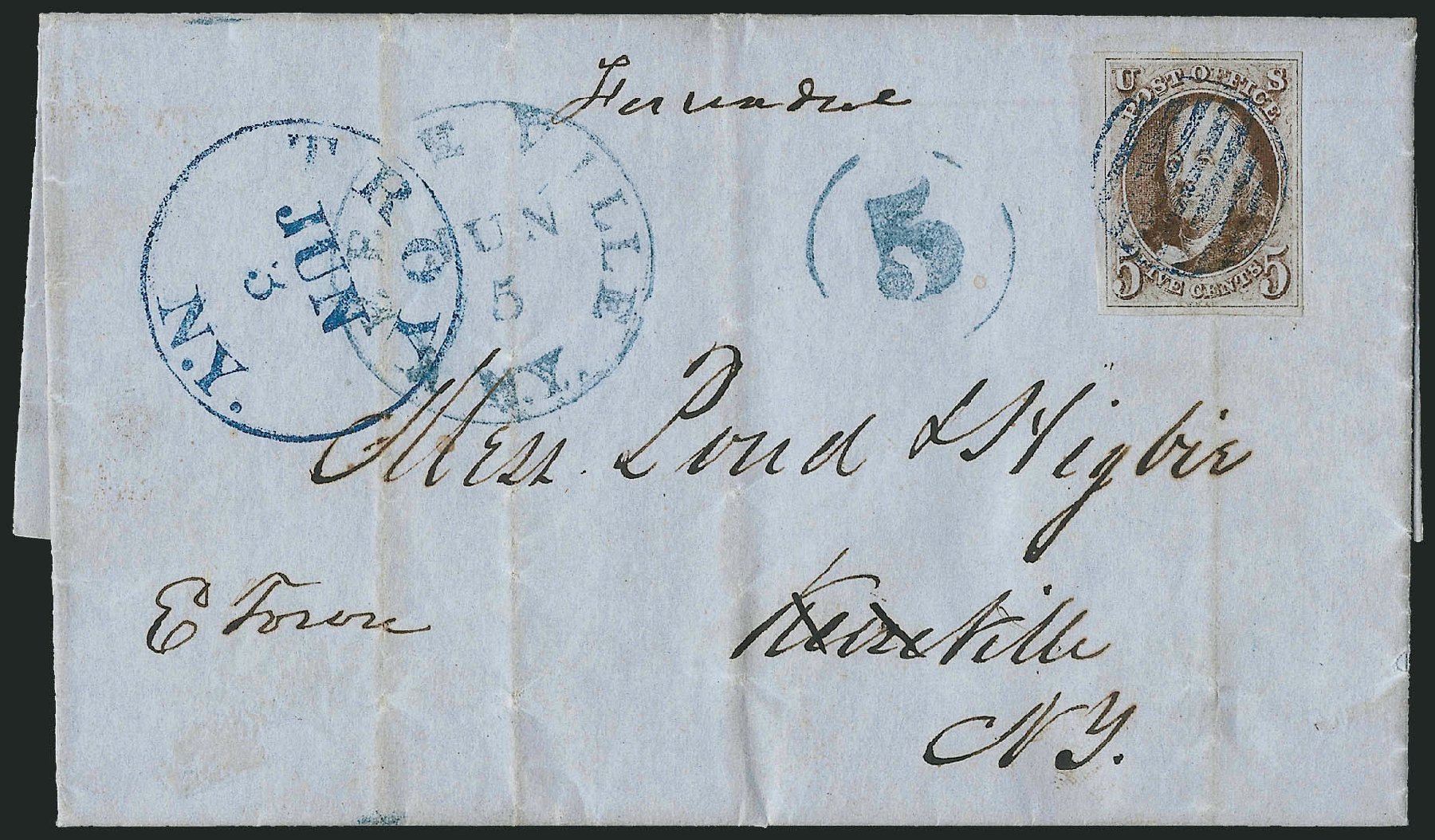 Values of US Stamp Scott Catalog # 1 - 5c 1847 Franklin. Robert Siegel Auction Galleries, Apr 2012, Sale 1023, Lot 2356