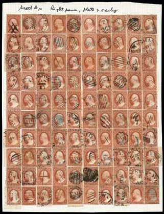 Value of US Stamp Scott Catalogue #10: 1851 3c Washington. Matthew Bennett International, Dec 2007, Sale 325, Lot 1426