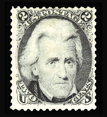 Costs of US Stamp Scott Catalogue # 103: 1875 2c Jackson Without Grill. Cherrystone Auctions, Jun 2012, Sale 201206, Lot 51