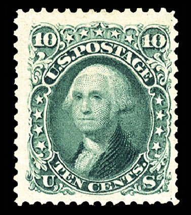 Cost of US Stamp Scott # 106 - 1875 10c Washington Without Grill. Cherrystone Auctions, Jun 2011, Sale 201106, Lot 32