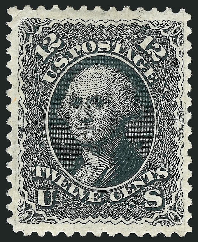 Costs of US Stamp Scott Catalogue #107: 12c 1875 Washington Without Grill. Robert Siegel Auction Galleries, Oct 2010, Sale 995, Lot 2023