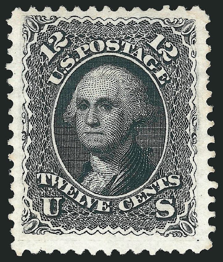 Price of US Stamp Scott Catalogue 107 - 12c 1875 Washington Without Grill. Robert Siegel Auction Galleries, Oct 2010, Sale 997, Lot 5426