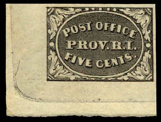 Value of US Stamps Scott Cat. # 10X1: 5c 1846 Providence Postmasters Provisional. Daniel Kelleher Auctions, Dec 2012, Sale 633, Lot 338