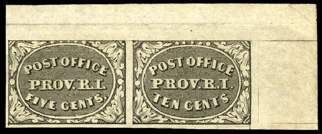 Values of US Stamps Scott Catalog #10X2: 5c 1846 Providence Postmasters Provisional. Matthew Bennett International, Dec 2008, Sale 330, Lot 1291