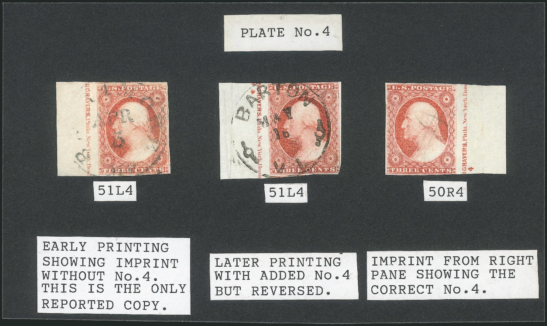 US Stamps Value Scott Catalogue #11 - 1851 3c Washington. Robert Siegel Auction Galleries, Dec 2011, Sale 1017, Lot 287
