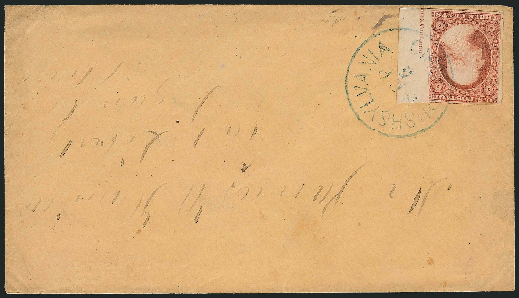 US Stamp Prices Scott Catalog #11: 1851 3c Washington. Robert Siegel Auction Galleries, Dec 2011, Sale 1017, Lot 297
