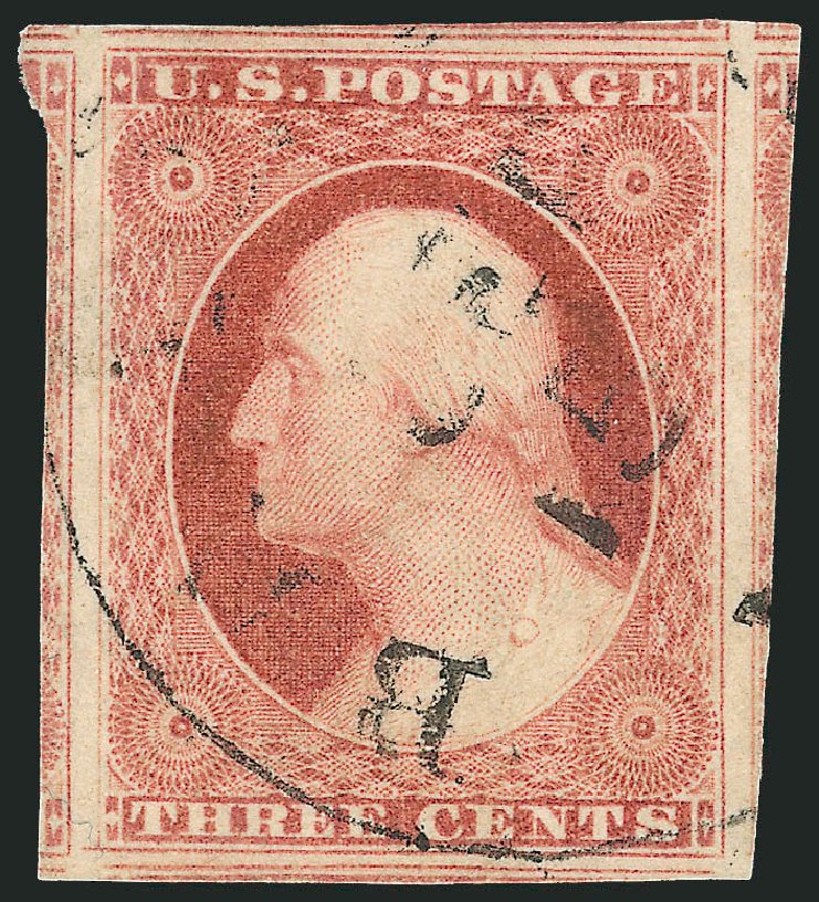 Price of US Stamp Scott # 11 - 3c 1851 Washington. Robert Siegel Auction Galleries, Dec 2011, Sale 1017, Lot 467