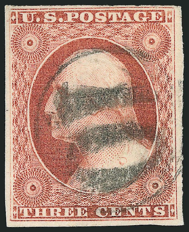 Price of US Stamps Scott Catalog # 11: 3c 1851 Washington. Robert Siegel Auction Galleries, Mar 2014, Sale 1067, Lot 887