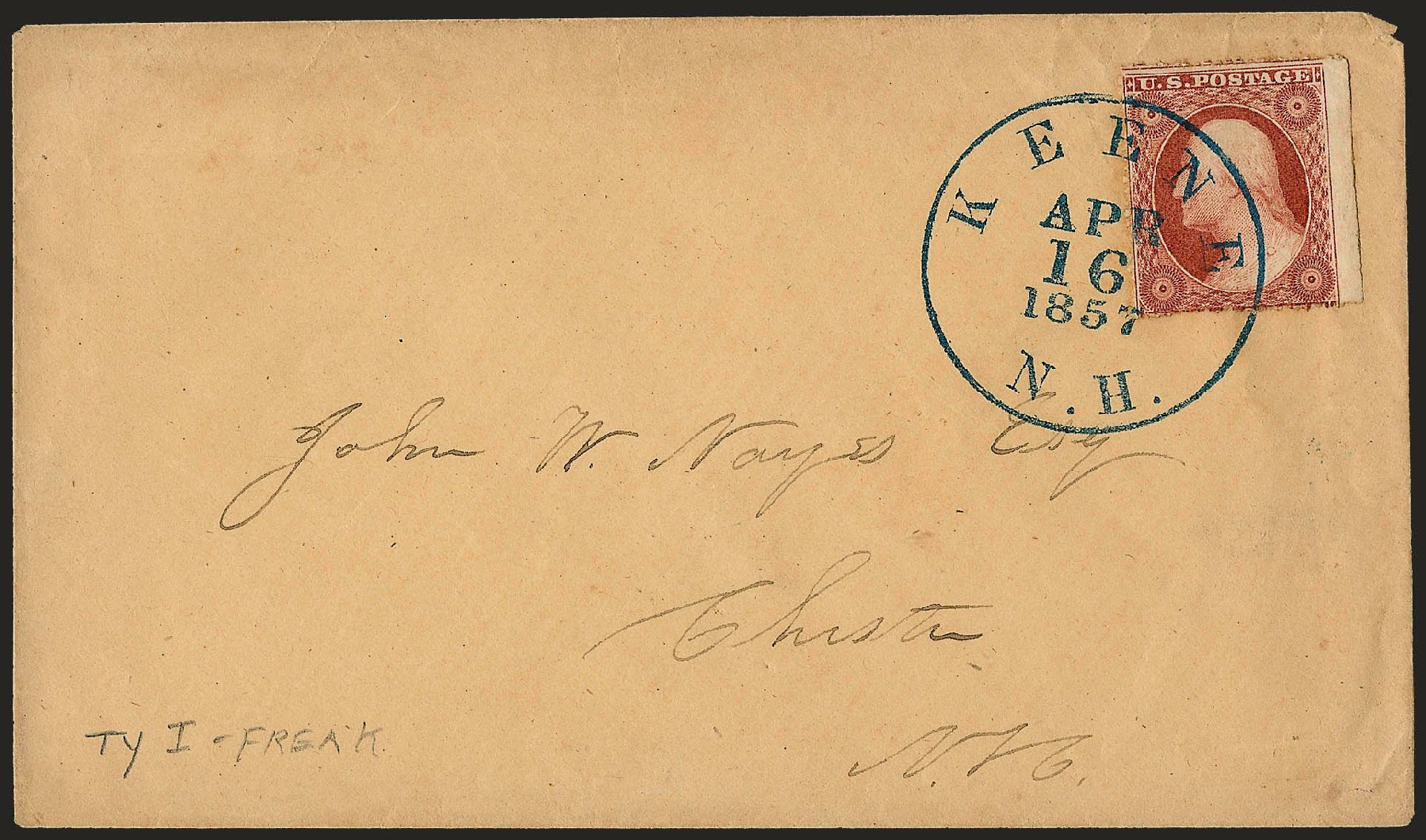 Prices of US Stamp Scott Cat. #11: 1851 3c Washington. Robert Siegel Auction Galleries, Dec 2008, Sale 964, Lot 197