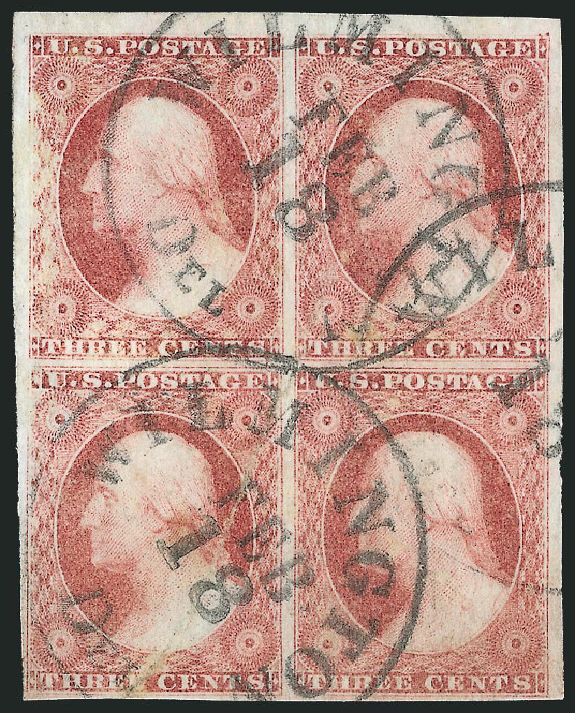 Value of US Stamps Scott 11: 3c 1851 Washington. Robert Siegel Auction Galleries, Oct 2010, Sale 997, Lot 5157