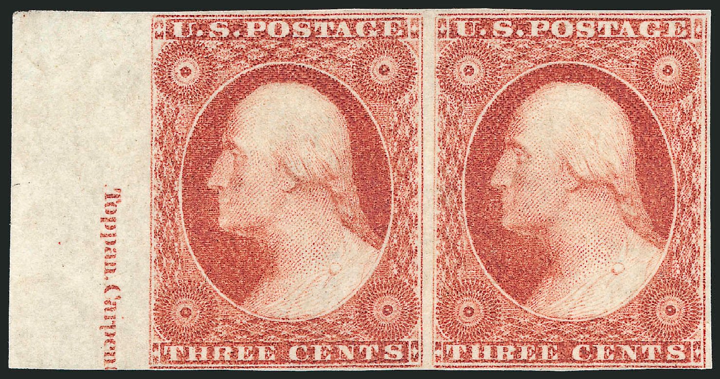 US Stamp Price Scott Catalogue #11: 1851 3c Washington. Robert Siegel Auction Galleries, Dec 2011, Sale 1017, Lot 268