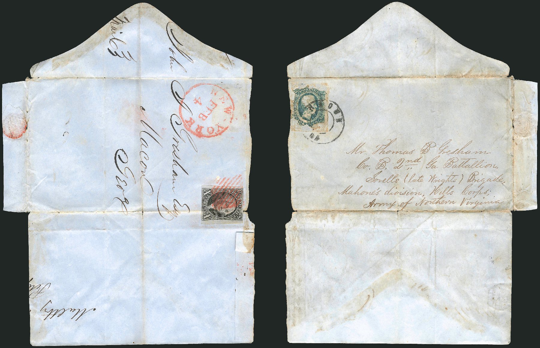 Prices of US Stamp Scott Cat. 11 - 1851 3c Washington. Robert Siegel Auction Galleries, Jun 2012, Sale 1025, Lot 68