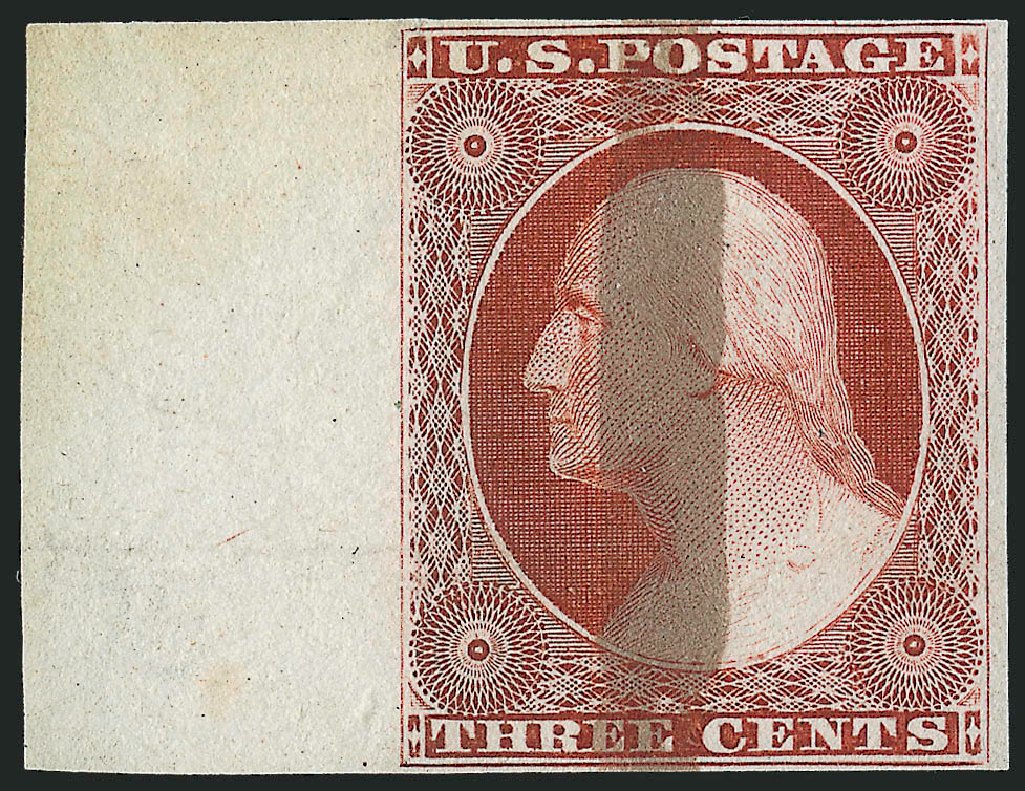 Value of US Stamp Scott Catalog 11 - 1851 3c Washington. Robert Siegel Auction Galleries, Nov 2013, Sale 1061, Lot 3208
