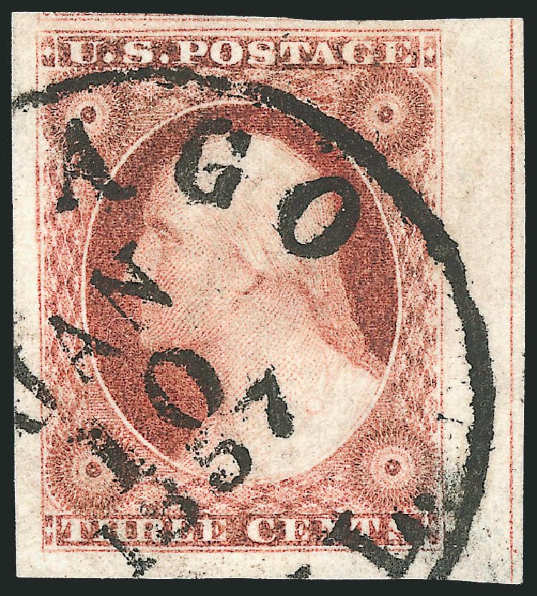 Price of US Stamp Scott Cat. # 11 - 3c 1851 Washington. Robert Siegel Auction Galleries, Nov 2013, Sale 1061, Lot 3369