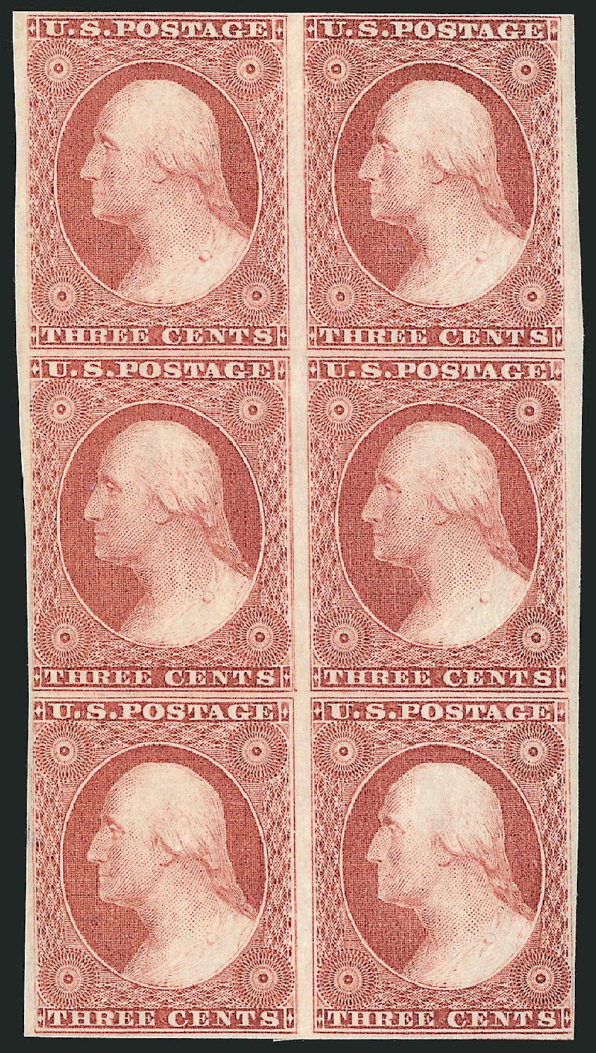 Value of US Stamps Scott Catalog # 11: 3c 1851 Washington. Robert Siegel Auction Galleries, Oct 2010, Sale 996, Lot 3079