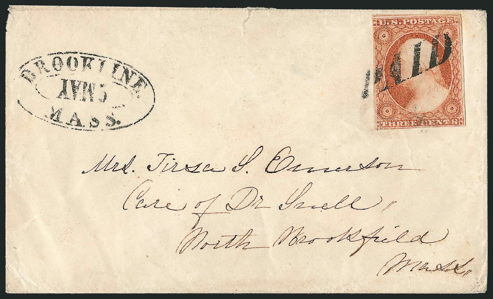 Prices of US Stamp Scott Catalogue # 11 - 1851 3c Washington. Robert Siegel Auction Galleries, Oct 2010, Sale 996, Lot 3119
