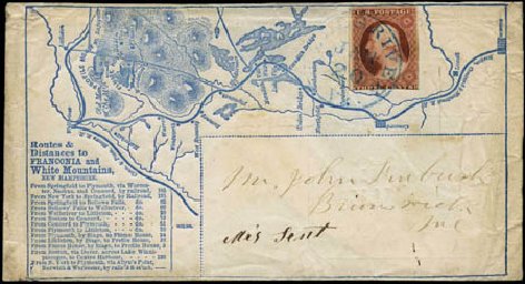 Cost of US Stamp Scott 11 - 1851 3c Washington. Harmer-Schau Auction Galleries, Feb 2012, Sale 92, Lot 800