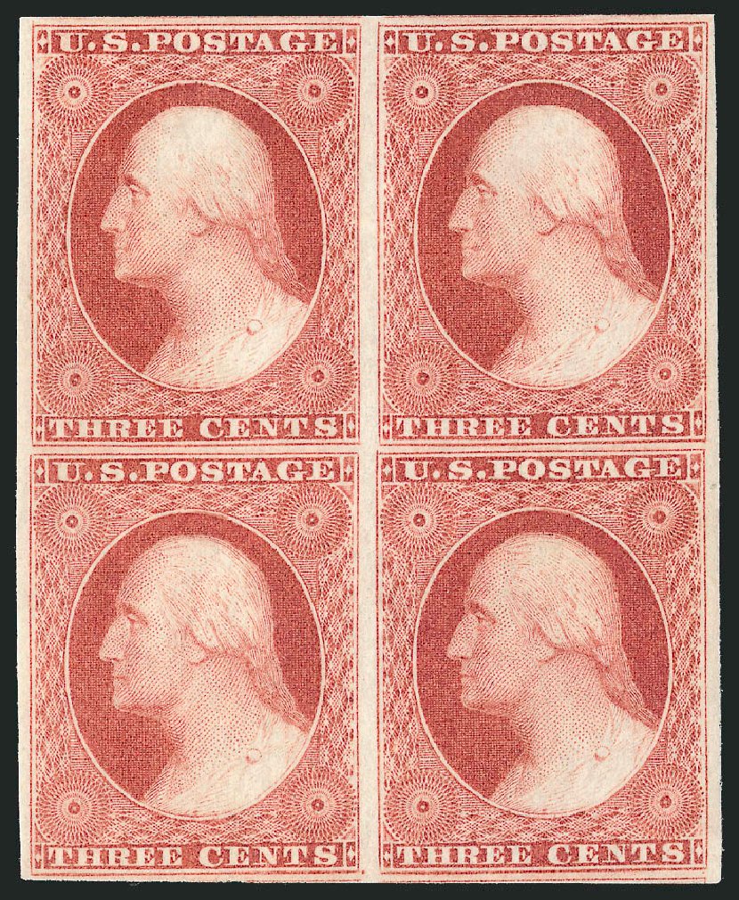 US Stamp Value Scott #11 - 1851 3c Washington. Robert Siegel Auction Galleries, Oct 2012, Sale 1032, Lot 3030