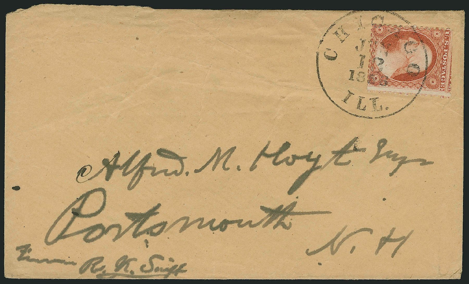 Prices of US Stamp Scott Cat. # 11 - 3c 1851 Washington. Robert Siegel Auction Galleries, Dec 2008, Sale 964, Lot 181