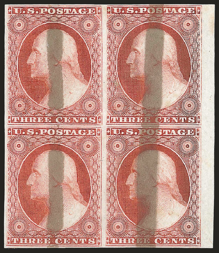 Prices of US Stamps Scott Catalogue # 11: 3c 1851 Washington. Robert Siegel Auction Galleries, Dec 2009, Sale 982, Lot 5061