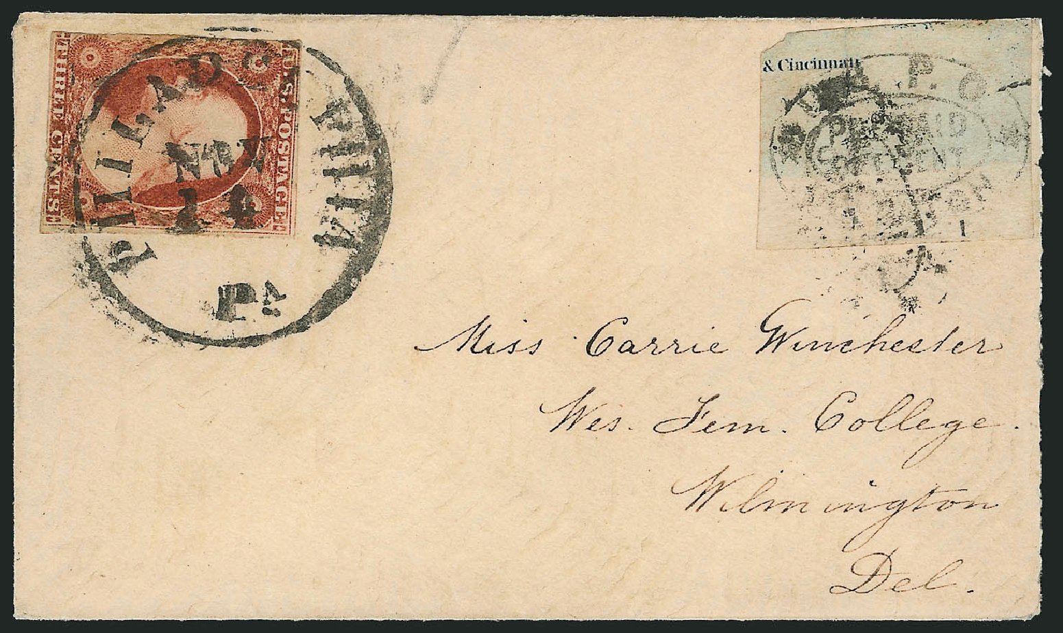 Cost of US Stamps Scott 11 - 1851 3c Washington. Robert Siegel Auction Galleries, Oct 2010, Sale 996, Lot 3151