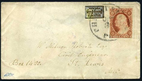 Costs of US Stamp Scott Catalogue 11: 3c 1851 Washington. Harmer-Schau Auction Galleries, Oct 2008, Sale 79, Lot 284