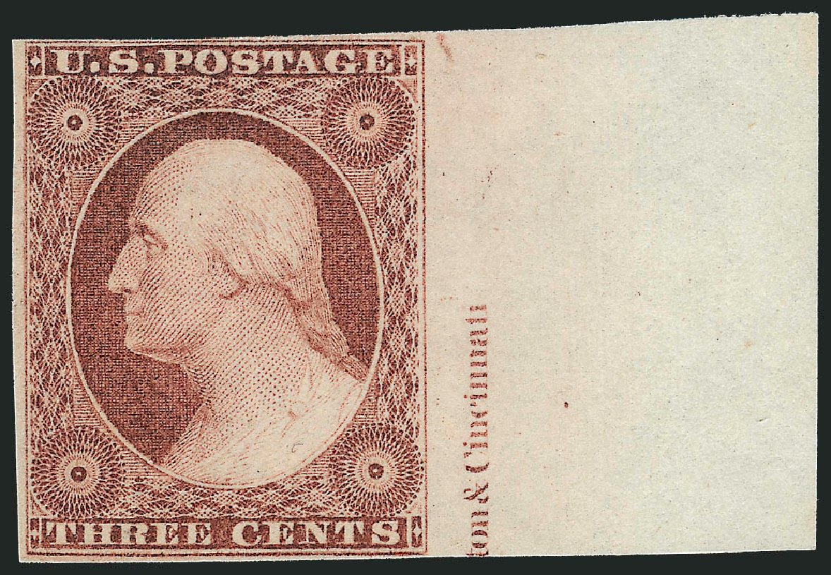 US Stamp Price Scott Cat. # 11: 3c 1851 Washington. Robert Siegel Auction Galleries, Dec 2011, Sale 1017, Lot 234