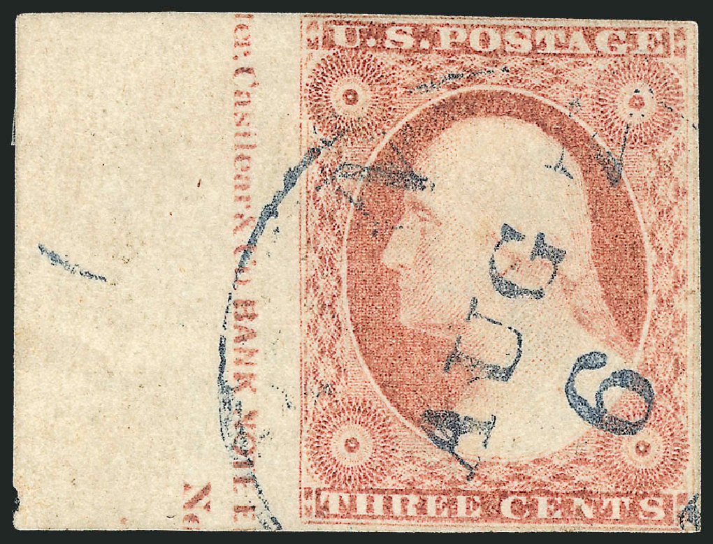 Price of US Stamps Scott #11 - 1851 3c Washington. Robert Siegel Auction Galleries, Dec 2011, Sale 1017, Lot 274
