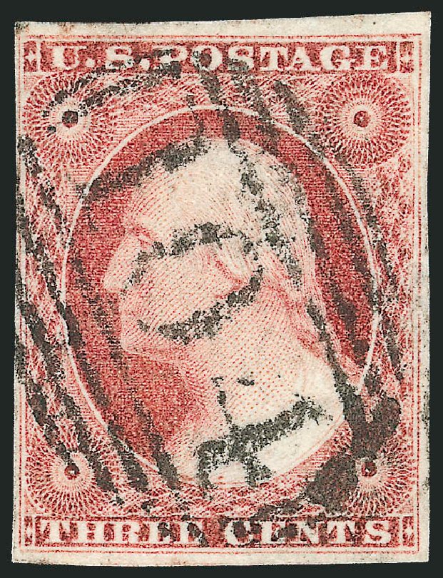 US Stamps Price Scott # 11: 3c 1851 Washington. Robert Siegel Auction Galleries, Dec 2011, Sale 1017, Lot 474