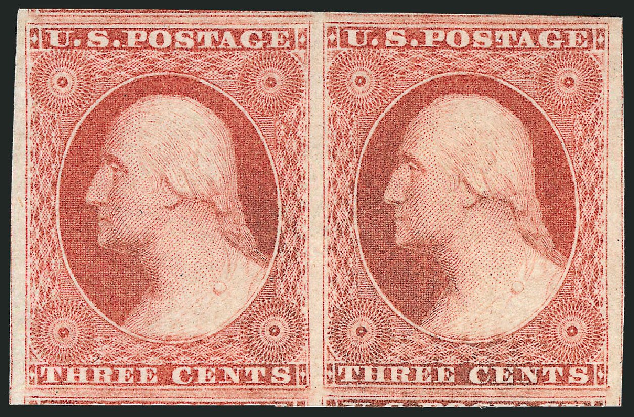US Stamp Value Scott # 11 - 1851 3c Washington. Robert Siegel Auction Galleries, Mar 2012, Sale 1019, Lot 344
