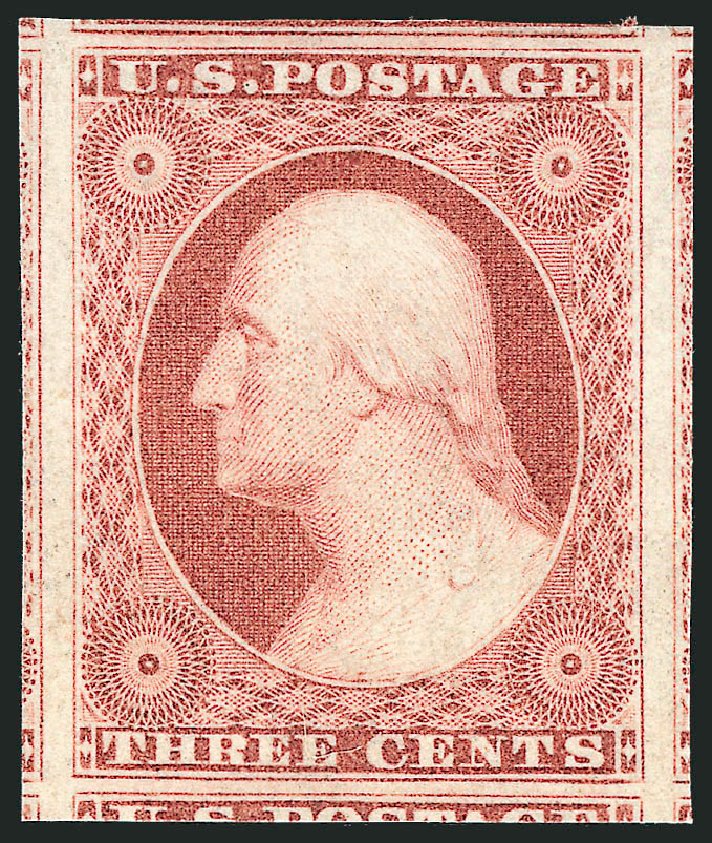 Value of US Stamps Scott Catalog #11: 1851 3c Washington. Robert Siegel Auction Galleries, Dec 2012, Sale 1037, Lot 1424