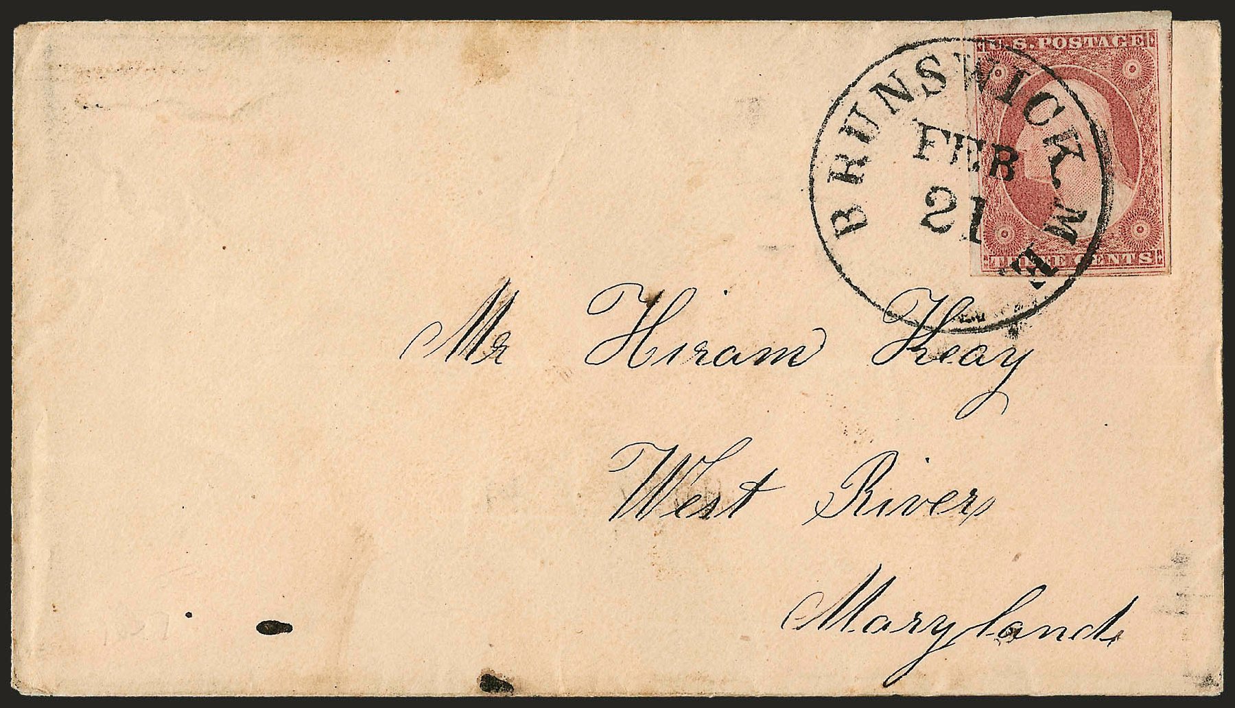 Cost of US Stamps Scott Catalogue #11: 1851 3c Washington. Robert Siegel Auction Galleries, Dec 2008, Sale 964, Lot 154