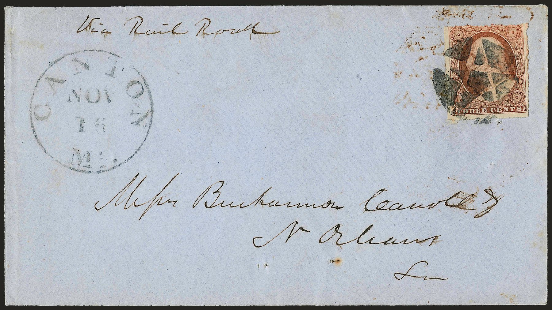 Prices of US Stamp Scott Catalogue # 11 - 1851 3c Washington. Robert Siegel Auction Galleries, Dec 2008, Sale 964, Lot 194