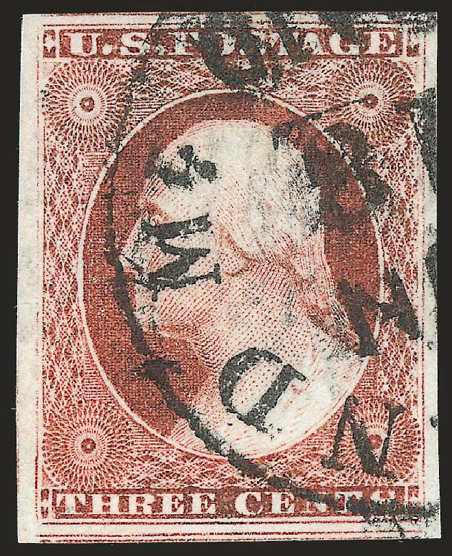 Prices of US Stamps Scott Catalog # 11 - 3c 1851 Washington. Robert Siegel Auction Galleries, Jun 2010, Sale 992, Lot 2044