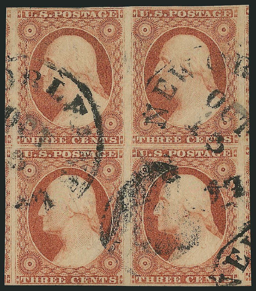 US Stamps Prices Scott Catalogue # 11: 3c 1851 Washington. Robert Siegel Auction Galleries, Dec 2011, Sale 1017, Lot 475