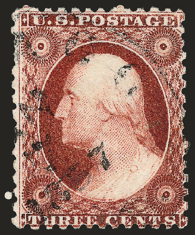 Costs of US Stamp Scott Catalogue #11 - 1851 3c Washington. Robert Siegel Auction Galleries, Dec 2008, Sale 964, Lot 175
