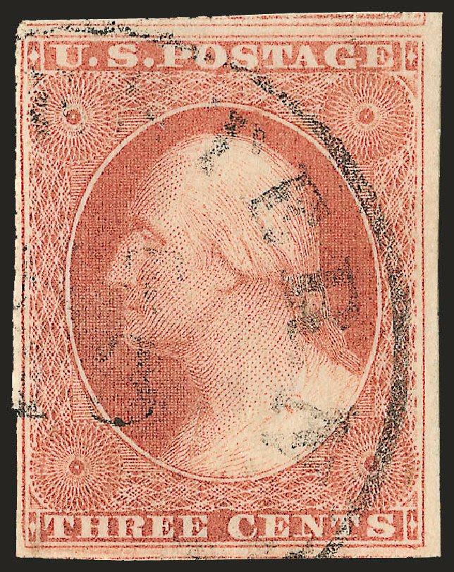 Costs of US Stamps Scott Catalog 11 - 3c 1851 Washington. Robert Siegel Auction Galleries, Dec 2009, Sale 982, Lot 5065
