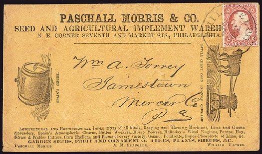 Prices of US Stamp Scott # 11 - 3c 1851 Washington. Spink Shreves Galleries, Jan 2014, Sale 146, Lot 155
