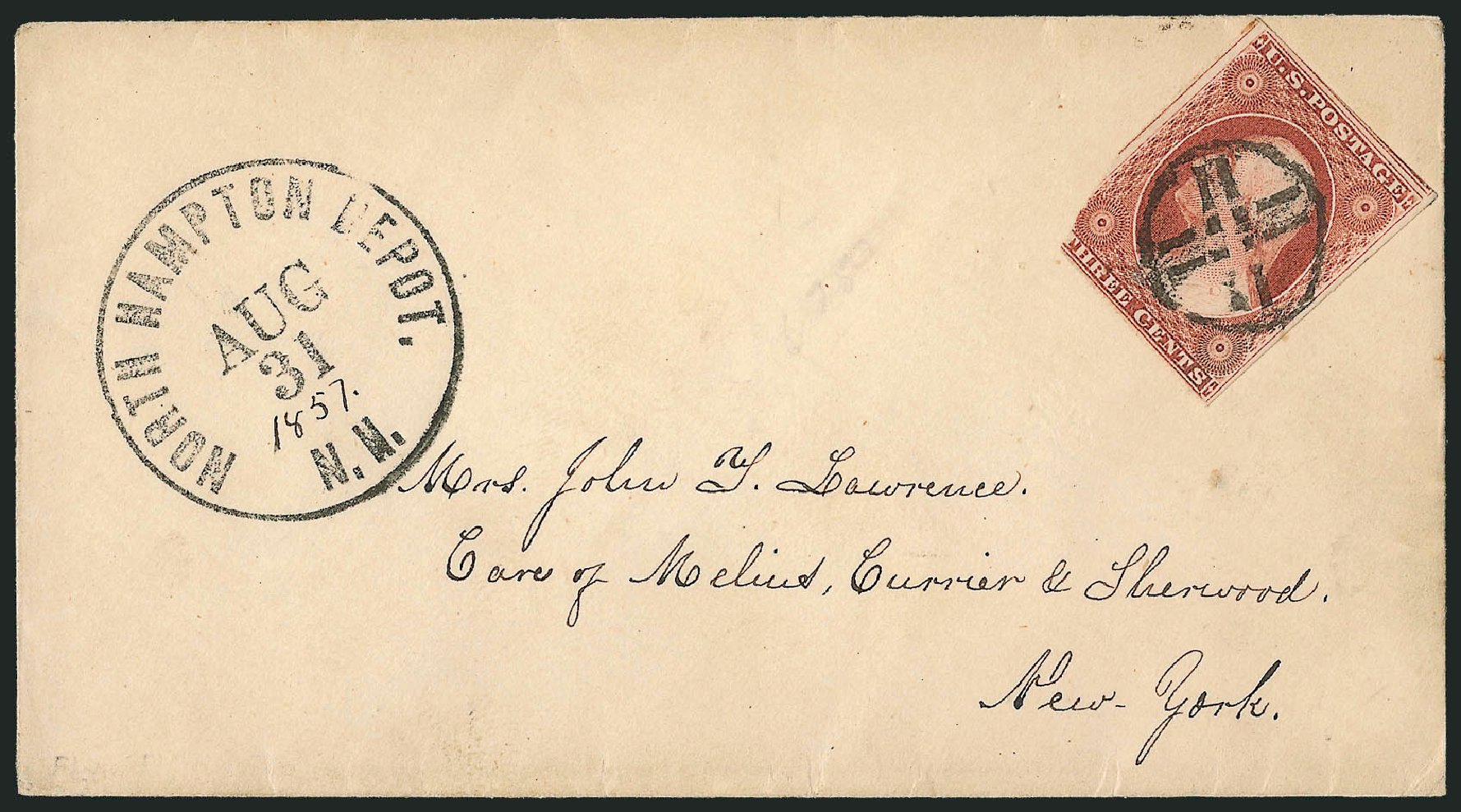 Price of US Stamp Scott Catalogue 11: 1851 3c Washington. Robert Siegel Auction Galleries, Oct 2010, Sale 996, Lot 3122
