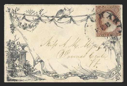 Price of US Stamps Scott Catalogue #11: 3c 1851 Washington. Spink Shreves Galleries, Jul 2012, Sale 140, Lot 52