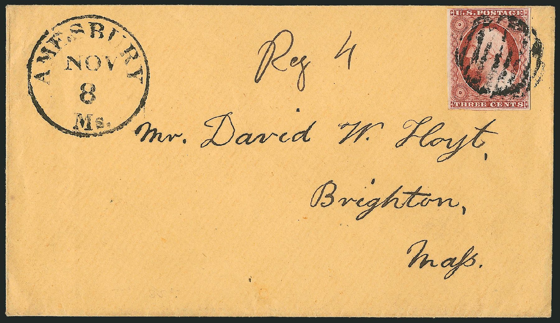 Costs of US Stamp Scott Catalogue # 11 - 3c 1851 Washington. Robert Siegel Auction Galleries, Dec 2010, Sale 1002, Lot 3703