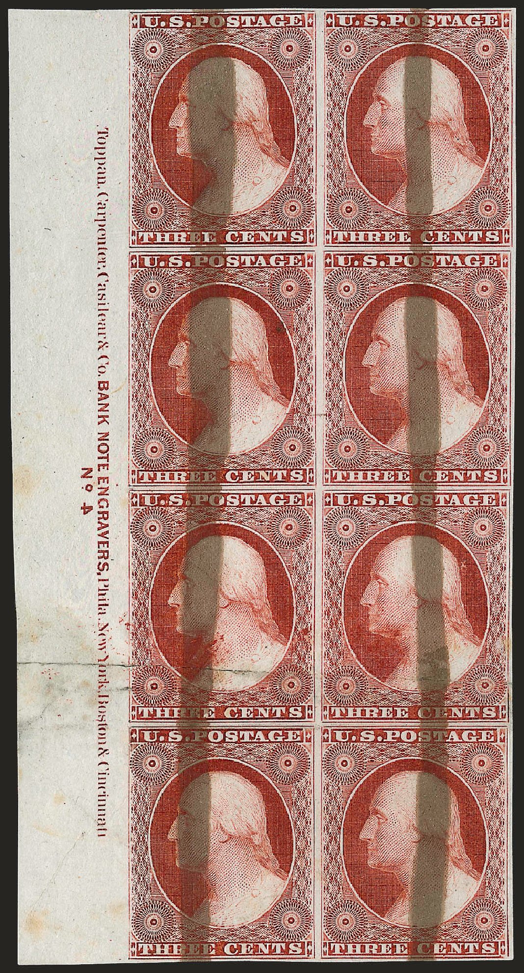 Cost of US Stamp Scott 11 - 3c 1851 Washington. Robert Siegel Auction Galleries, Dec 2008, Sale 964, Lot 213