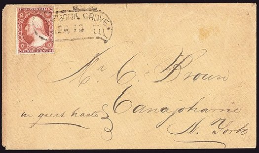 Prices of US Stamp Scott Catalogue #11 - 1851 3c Washington. Spink Shreves Galleries, Jan 2014, Sale 146, Lot 153