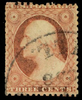 Prices of US Stamps Scott Catalog 11 - 3c 1851 Washington. Daniel Kelleher Auctions, Sep 2013, Sale 639, Lot 3116