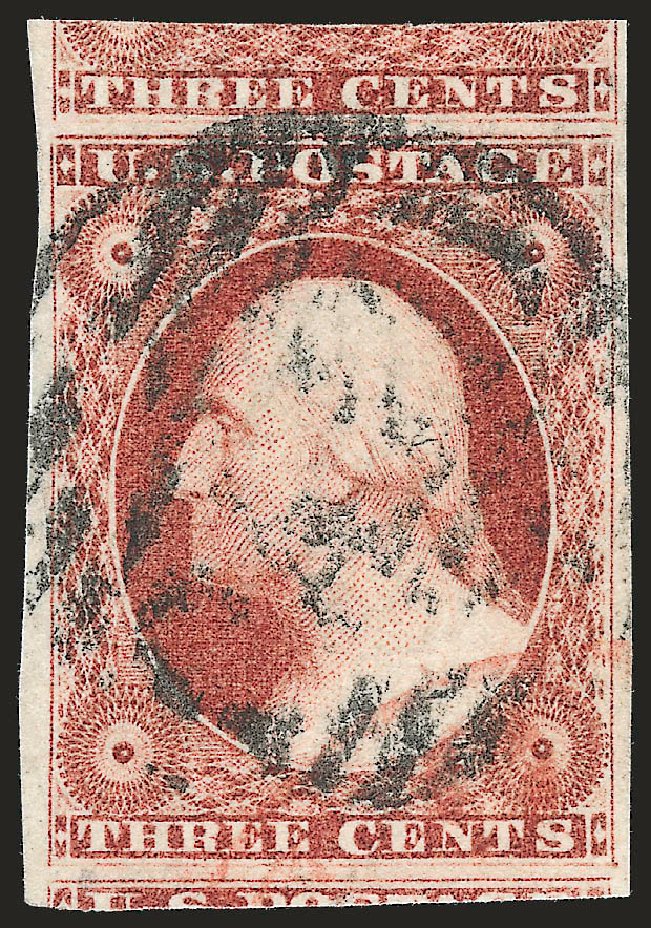 Values of US Stamps Scott Cat. # 11: 3c 1851 Washington. Robert Siegel Auction Galleries, Sep 2009, Sale 976, Lot 1146