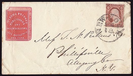 US Stamp Prices Scott Catalogue #11: 1851 3c Washington. Spink Shreves Galleries, Jan 2014, Sale 146, Lot 156